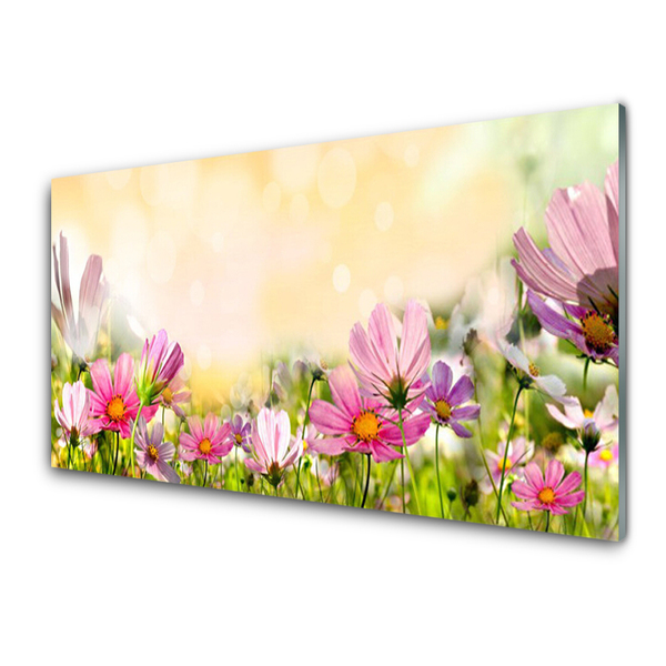 Panel Szklany Kwiaty Roślina Natura
