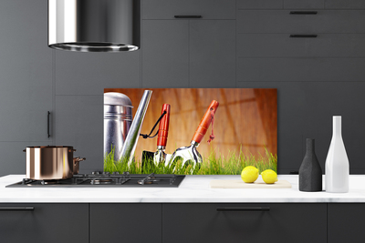 Panel Szklany do Kuchni Rustykalny Ogród i Natura