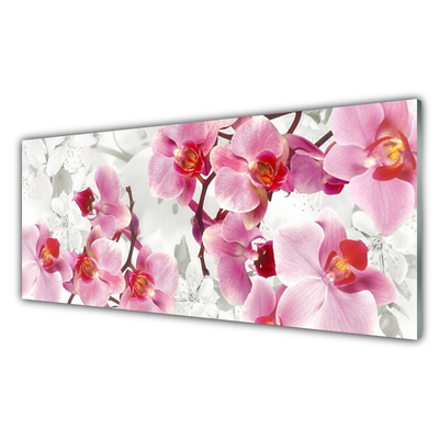 Panel Szklany do Kuchni Wyrafinowany Bukiet Ścienny