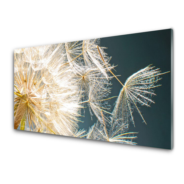 Panel Szklany do Kuchni Lekkość Mniszka Lekarskiego