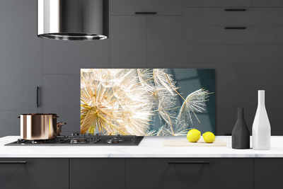 Panel Szklany do Kuchni Lekkość Mniszka Lekarskiego