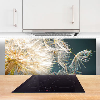 Panel Szklany do Kuchni Lekkość Mniszka Lekarskiego