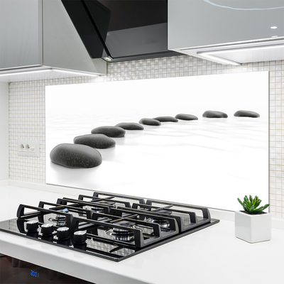 Panel Szklany Kompozycja Gładkich Kamieni