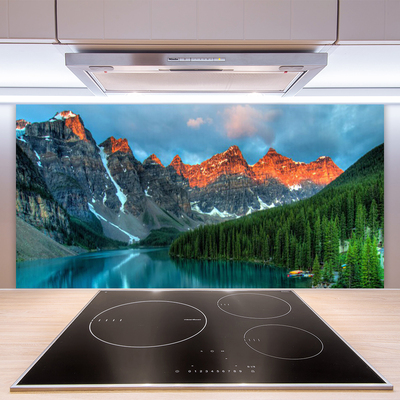 Panel nad blat kuchenny Alpejska Sielanka nad Wodą