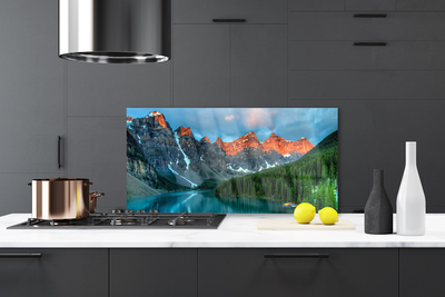 Panel nad blat kuchenny Alpejska Sielanka nad Wodą