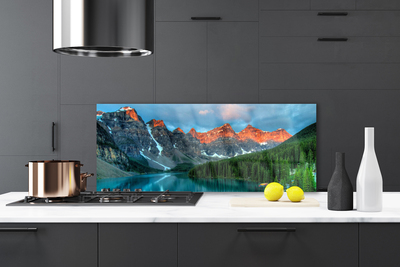 Panel nad blat kuchenny Alpejska Sielanka nad Wodą