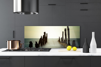 Panel Szklany Lśniąca Tafla Oceanu