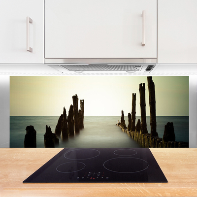 Panel Szklany Lśniąca Tafla Oceanu