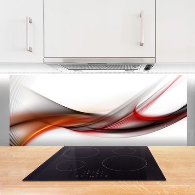 Szkło do Kuchni na Ścianę Futurystyczny Porządek Form