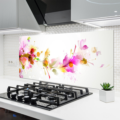 Szkło Dekoracyjne do Kuchni Minimalistyczny Wzór Abstrakcyjny