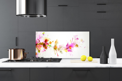 Szkło Dekoracyjne do Kuchni Minimalistyczny Wzór Abstrakcyjny