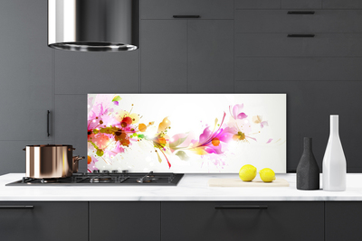 Szkło Dekoracyjne do Kuchni Minimalistyczny Wzór Abstrakcyjny