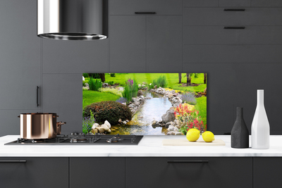 Szkło nad Blatem Ogród nad Brzegiem Jeziora