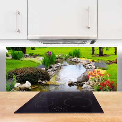 Szkło nad Blatem Ogród nad Brzegiem Jeziora