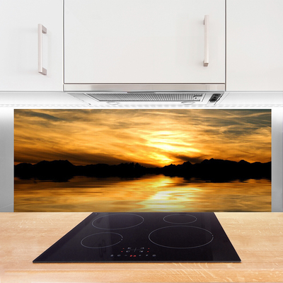 Panel nad blat kuchenny Graficzna Gra Cieni