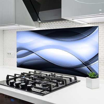 Szkło do Kuchni na Ścianę Geometryczny Nieład Form