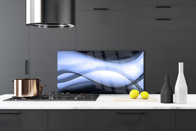 Szkło do Kuchni na Ścianę Geometryczny Nieład Form