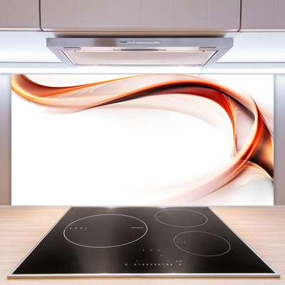 Panel Szklany Fluidyczna Forma Nowoczesna