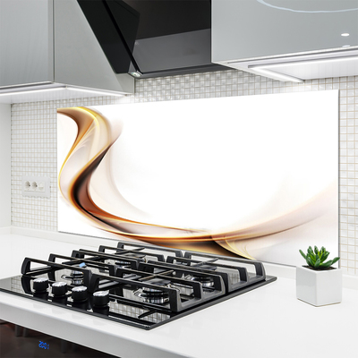 Panel Szklany do Kuchni Synteza Linii i Koloru