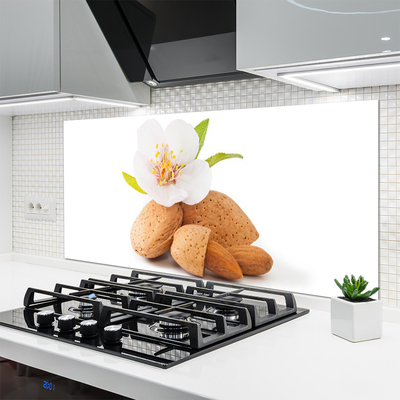 Panel nad blat kuchenny Kwiat o Odcieniu Pistacji