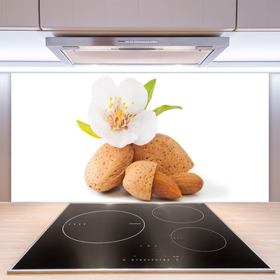 Panel nad blat kuchenny Kwiat o Odcieniu Pistacji