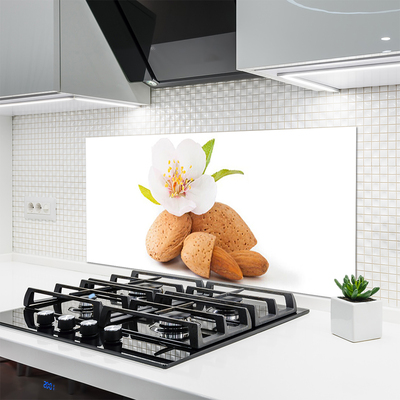 Panel nad blat kuchenny Kwiat o Odcieniu Pistacji