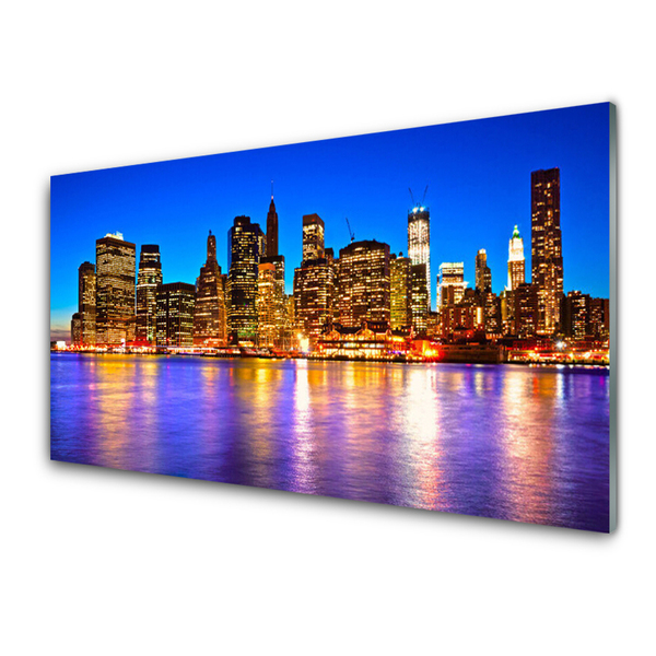 Panel Szklany Panorama Miejskiej Metropolii