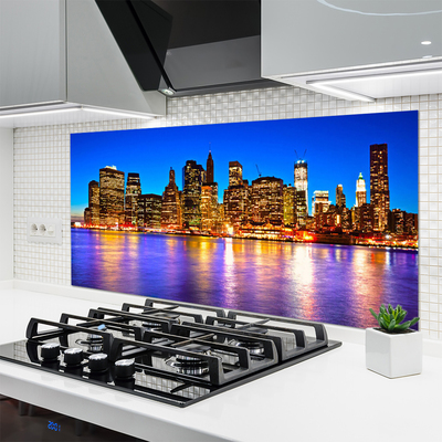 Panel Szklany Panorama Miejskiej Metropolii