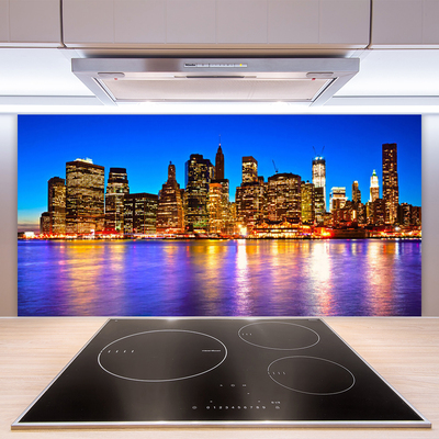 Panel Szklany Panorama Miejskiej Metropolii