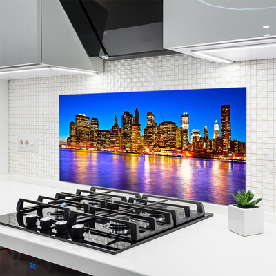 Panel Szklany Panorama Miejskiej Metropolii