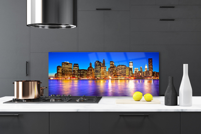 Panel Szklany Panorama Miejskiej Metropolii