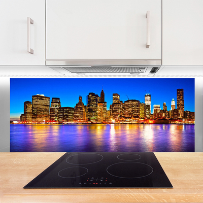 Panel Szklany Panorama Miejskiej Metropolii