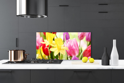 Panel Szklany Romantyczna Natura w Kwiatach