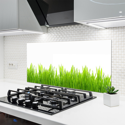 Szkło do Kuchni na Ścianę Soczysta Zieleń Polany