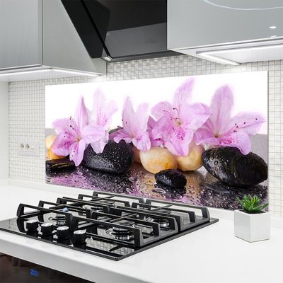 Panel Szklany Szlachetna Różowa Lilia