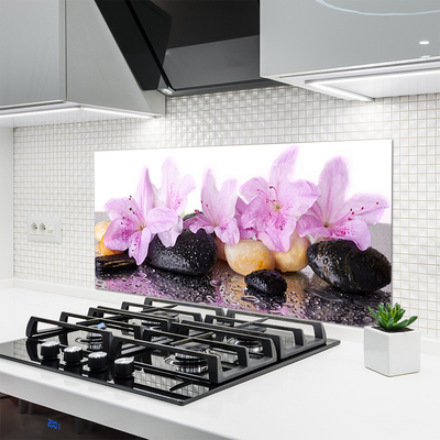 Panel Szklany Szlachetna Różowa Lilia