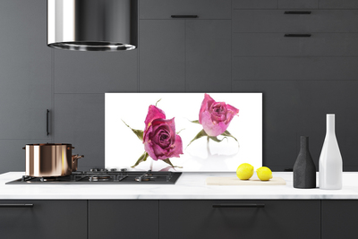 Panel Szklany Romantyczny Bukiet Róż