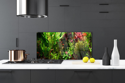 Panel Szklany Dzika Flora w Kwiatach