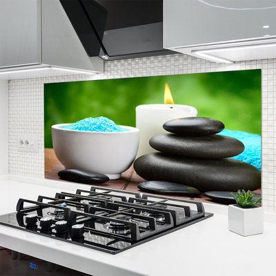 Szkło nad Blatem Relaksująca Kompozycja z Solą