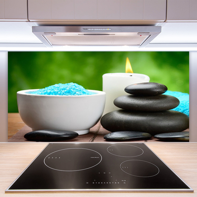 Szkło nad Blatem Relaksująca Kompozycja z Solą