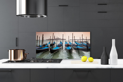 Panel nad blat kuchenny Przystań Łodzi nad Kanałem