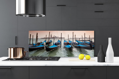 Panel nad blat kuchenny Przystań Łodzi nad Kanałem