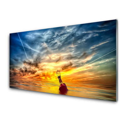 Panel nad blat kuchenny Artystyczna Wizualizacja Energii