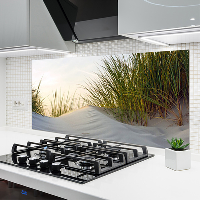 Panel Szklany Wydmy Piaszczyste I Trawy