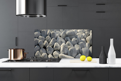 Szkło Dekoracyjne do Kuchni Artystyczna Kompozycja Kamieni