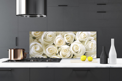 Szkło Dekoracyjne do Kuchni Bukiet Królewskich Róż