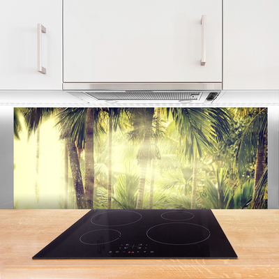 Panel Szklany Egzotyczna Gęstwina Tropików