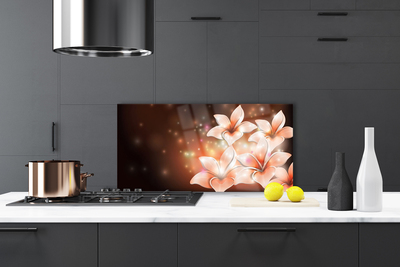 Szkło Ozdobne do Kuchni Urokliwa Flora Kwiatowa