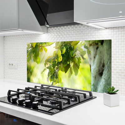 Panel Szklany Dojrzałe Jabłka Na Gałęzi