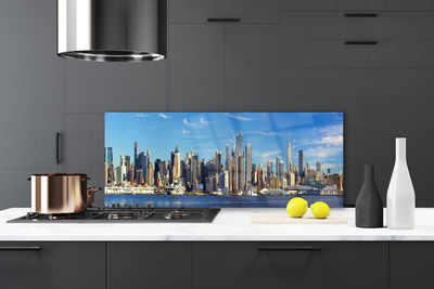 Panel nad blat kuchenny Metropolia W Świetle Dnia